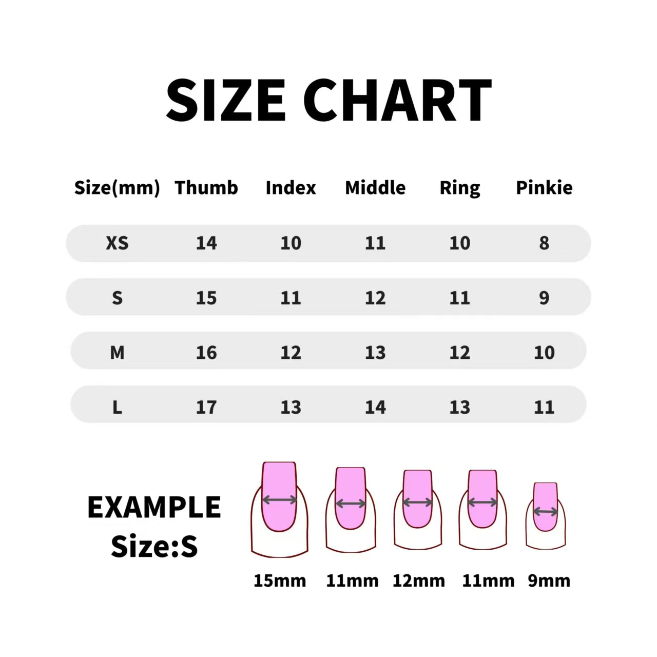 Soft Almond Nude Gradient Press-On Nails